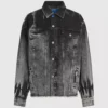 Gebleichte Jeansjacke