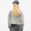 Gebleichtes Denimhemd