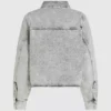 Gebleichtes Denimhemd