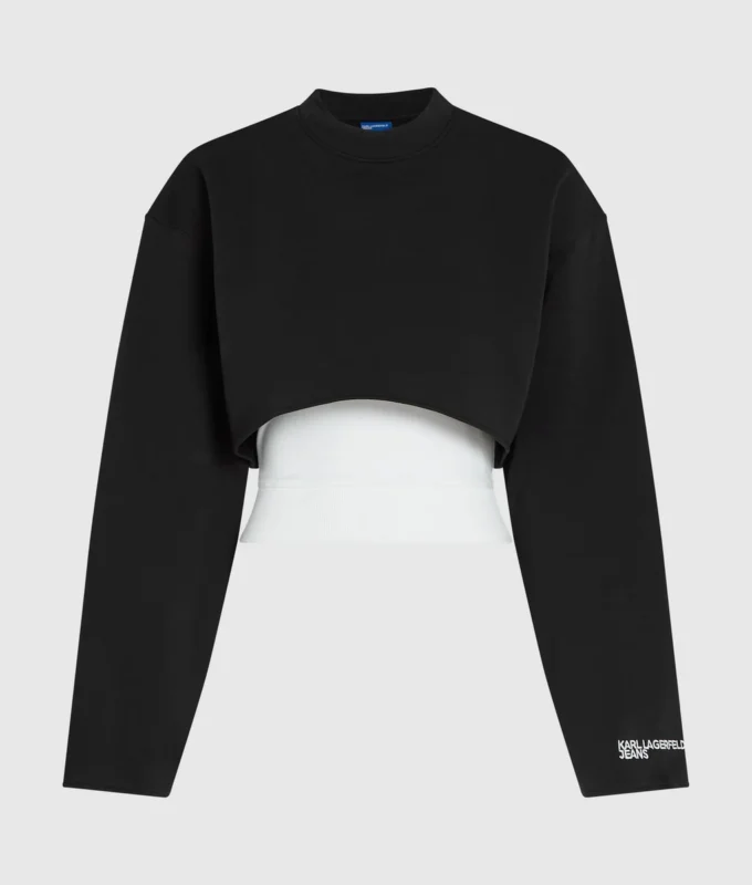 Gelegtes Sweatshirt Gelegtes Sweatshirt