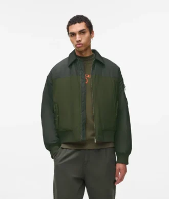 Gepolsterte Bomberjacke