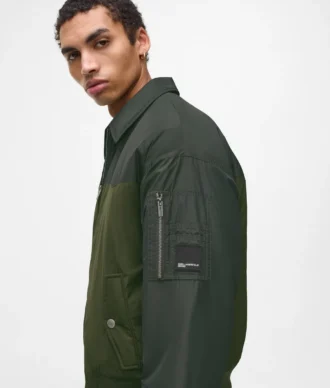 Gepolsterte Bomberjacke