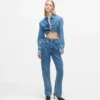 Gerade geschnittene Jeans Gerade geschnittene Jeans