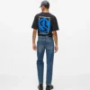 Gerade geschnittene Jeans im Vintage-Look Gerade geschnittene Jeans im Vintage-Look