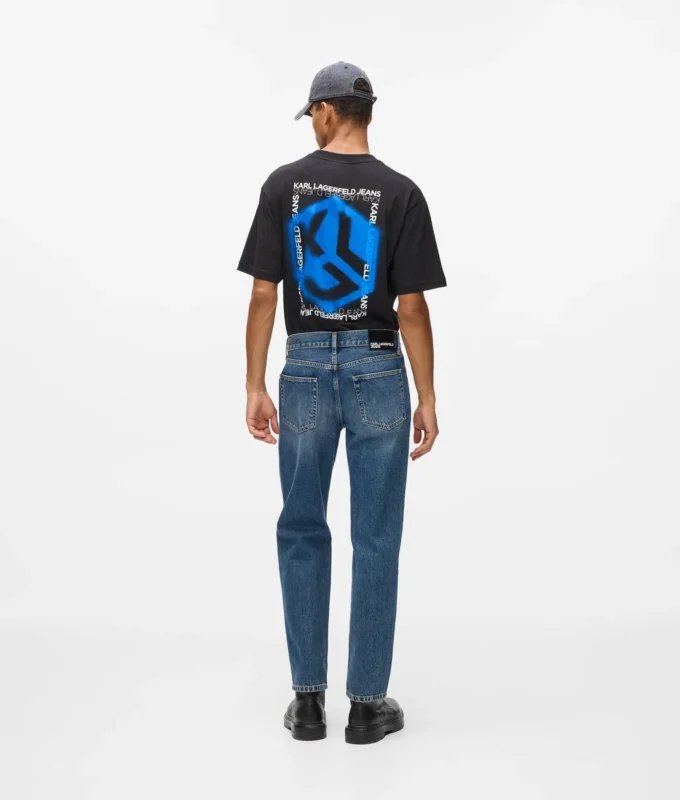 Gerade geschnittene Jeans im Vintage-Look Gerade geschnittene Jeans im Vintage-Look