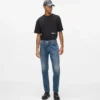 Gerade geschnittene Jeans im Vintage-Look Gerade geschnittene Jeans im Vintage-Look
