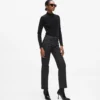 Gerade geschnittene Jeans mit Allover-Print