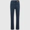 Gerade geschnittene Jeans mit hoher Taille