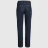 Gerade geschnittene Jeans mit Knopfdetails Gerade geschnittene Jeans mit Knopfdetails