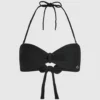 GERIFFELTES BANDEAU-BIKINI-OBERTEIL GERIFFELTES BANDEAU-BIKINI-OBERTEIL