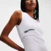 GERIFFELTES TANKTOP-KLEID GERIFFELTES TANKTOP-KLEID