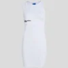 GERIFFELTES TANKTOP-KLEID GERIFFELTES TANKTOP-KLEID