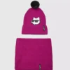 Geschenkset mit Mütze und Snood für Mädchen Geschenkset mit Mütze und Snood für Mädchen