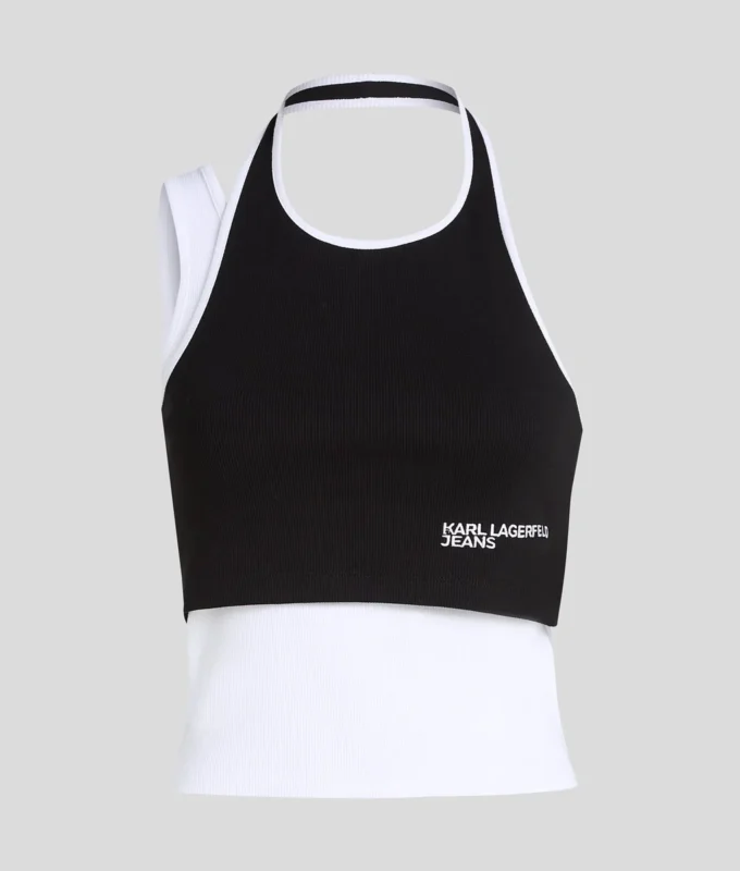 GESTAPELTES RIPPEN-TANKTOP GESTAPELTES RIPPEN-TANKTOP