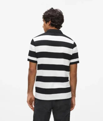 Gestreiftes Poloshirt