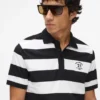 Gestreiftes Poloshirt Gestreiftes Poloshirt