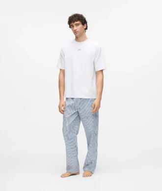 Gestreiftes Pyjama-Set
