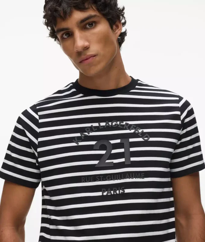 Gestreiftes T-Shirt Gestreiftes T-Shirt