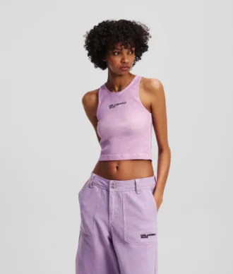GEWASCHENES RIPPEN-TANKTOP
