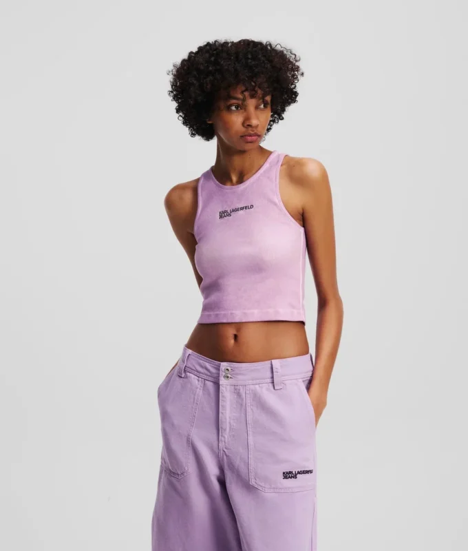 GEWASCHENES RIPPEN-TANKTOP