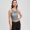 GEWASCHENES RIPPEN-TANKTOP
