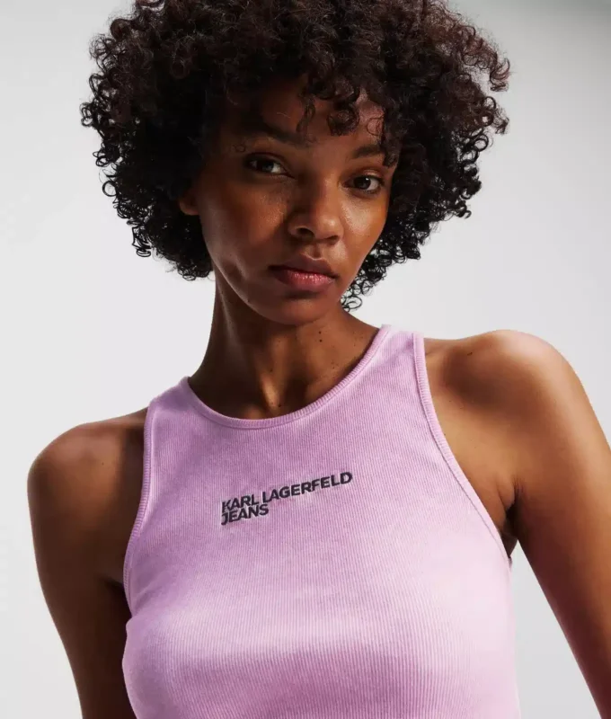 GEWASCHENES RIPPEN-TANKTOP