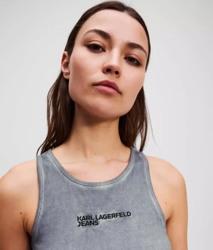 GEWASCHENES RIPPEN-TANKTOP