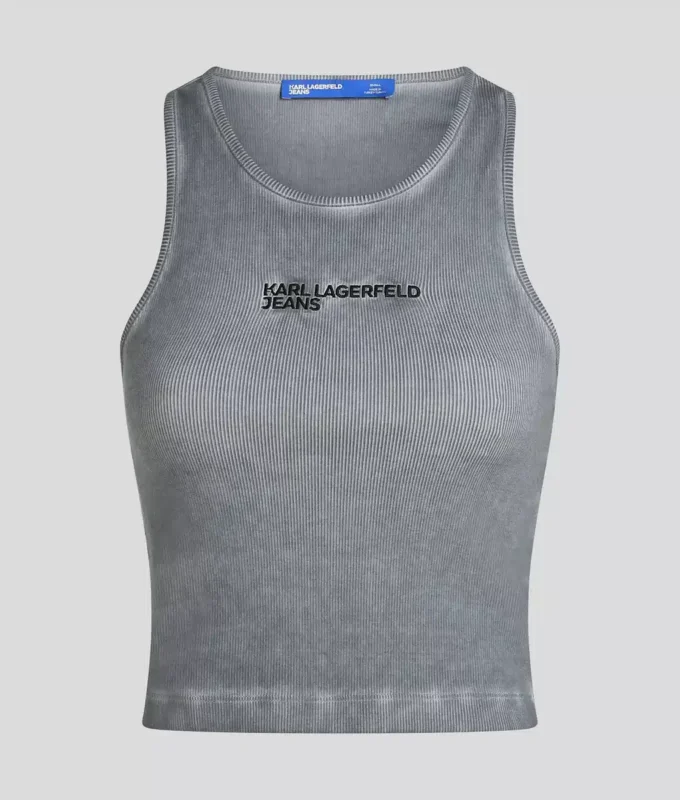 GEWASCHENES RIPPEN-TANKTOP
