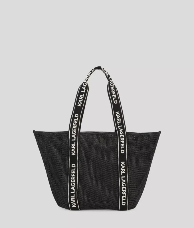 Gewebte Strandtasche mit Logo Gewebte Strandtasche mit Logo