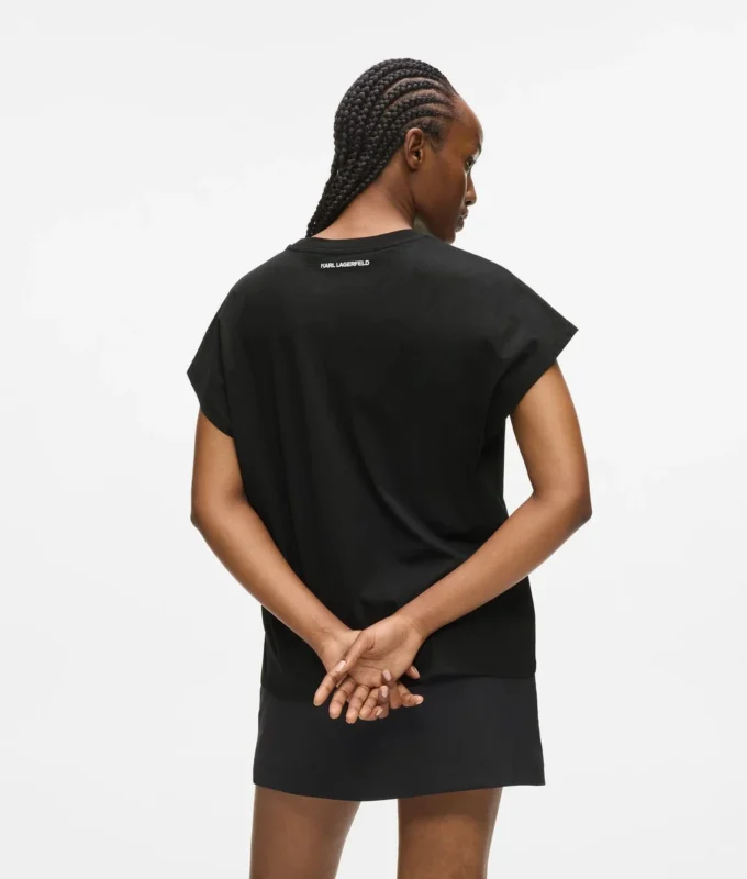 Glitzer-T-Shirt Rue St-Guillaume