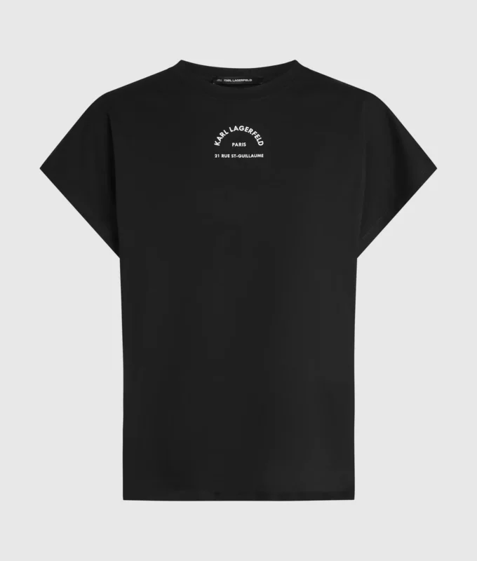 Glitzer-T-Shirt Rue St-Guillaume