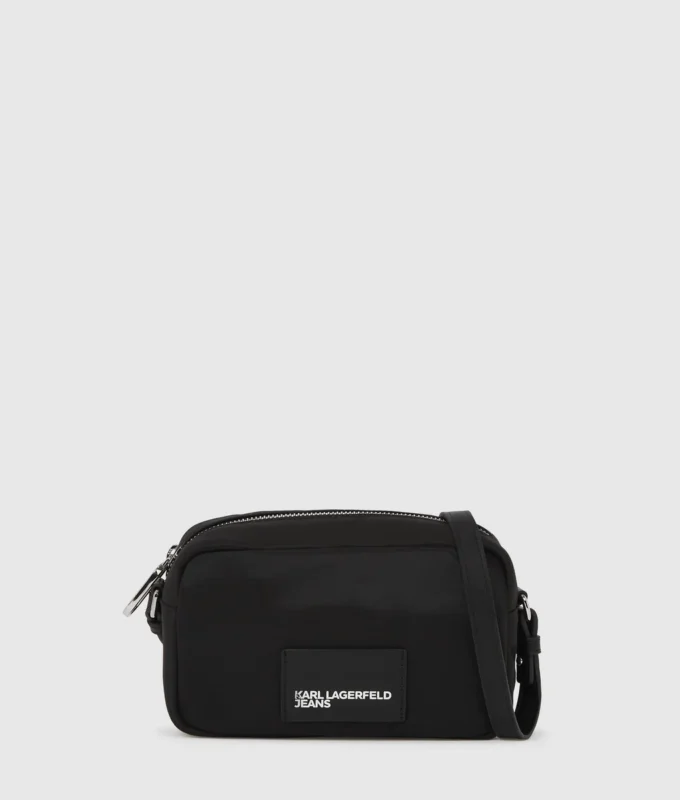 Glänzende Kameratasche aus Nylon