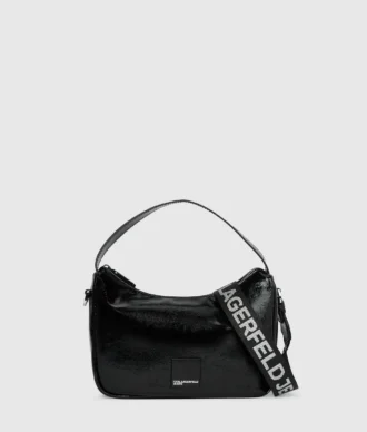 Glänzende Mini-Hobo-Tasche