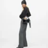 Glänzende Mini-Hobo-Tasche Glänzende Mini-Hobo-Tasche