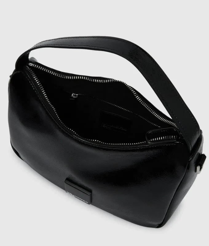 Glänzende Mini-Hobo-Tasche Glänzende Mini-Hobo-Tasche