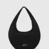 Glänzende Nylon-Hobo-Tasche Glänzende Nylon-Hobo-Tasche