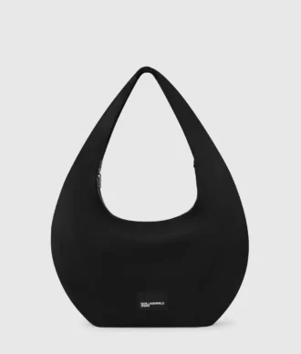 Glänzende Nylon-Hobo-Tasche