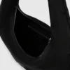 Glänzende Nylon-Hobo-Tasche Glänzende Nylon-Hobo-Tasche