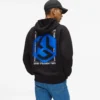 Graffiti-Monogramm-Hoodie