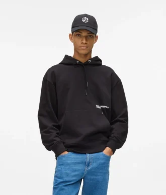 Graffiti-Monogramm-Hoodie