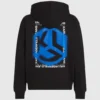 Graffiti-Monogramm-Hoodie