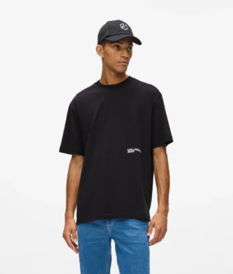 Graffiti-Monogramm-T-Shirt