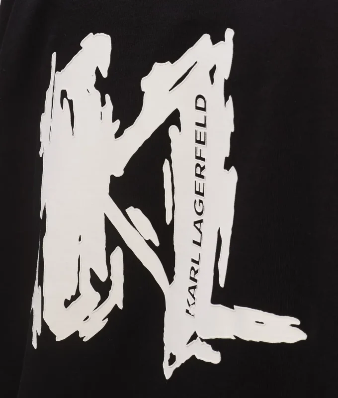 Grafisches Monogramm-T-Shirt Grafisches Monogramm-T-Shirt