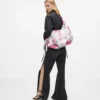 Große Hobo-Tasche mit Maler-Print Große Hobo-Tasche mit Maler-Print