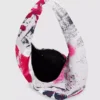 Große Hobo-Tasche mit Maler-Print Große Hobo-Tasche mit Maler-Print