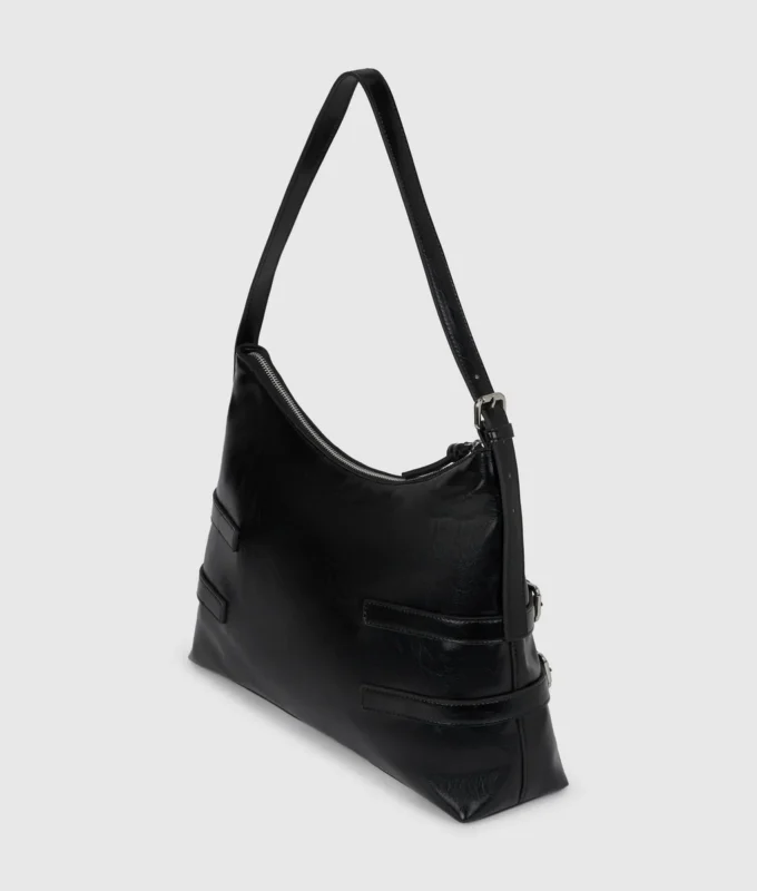 Große Schultertasche mit Schnalle Große Schultertasche mit Schnalle
