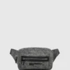 Gürteltasche aus gewaschenem Denim Gürteltasche aus gewaschenem Denim