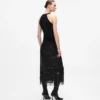 Halterneck-Top mit Strasssteinen