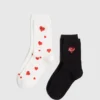 Herzenssocken – 2er-Pack Herzenssocken – 2er-Pack