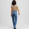 HOCHGESchnittene Straight-Jeans HOCHGESchnittene Straight-Jeans